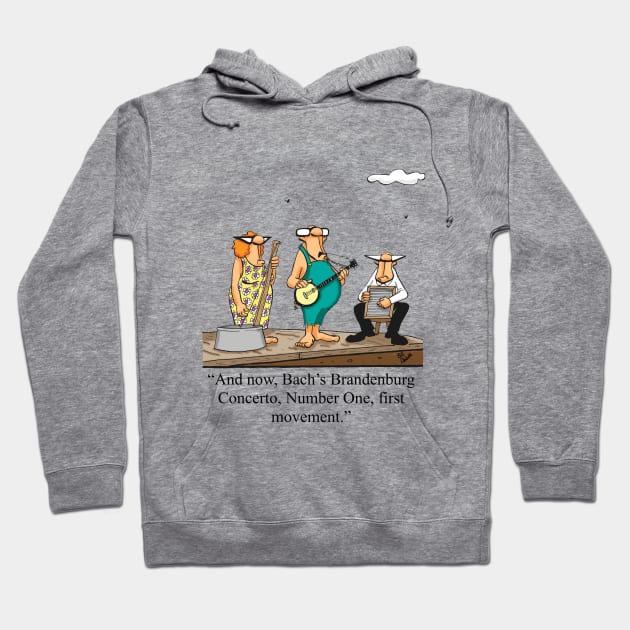 Funny Spectickles Classical Music Humor Hoodie by abbottcartoons